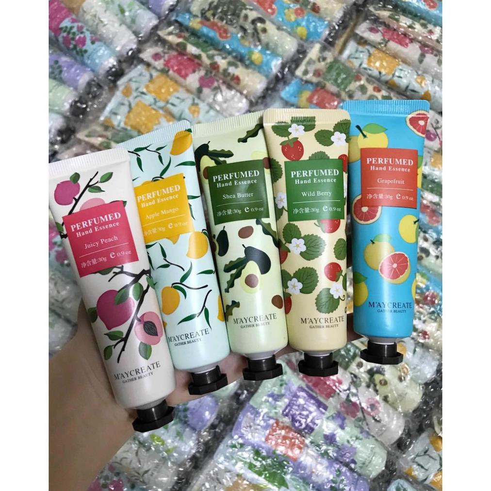 Kem Dưỡng Da Tay MayCreate 30g hương hoa quả tự nhiên