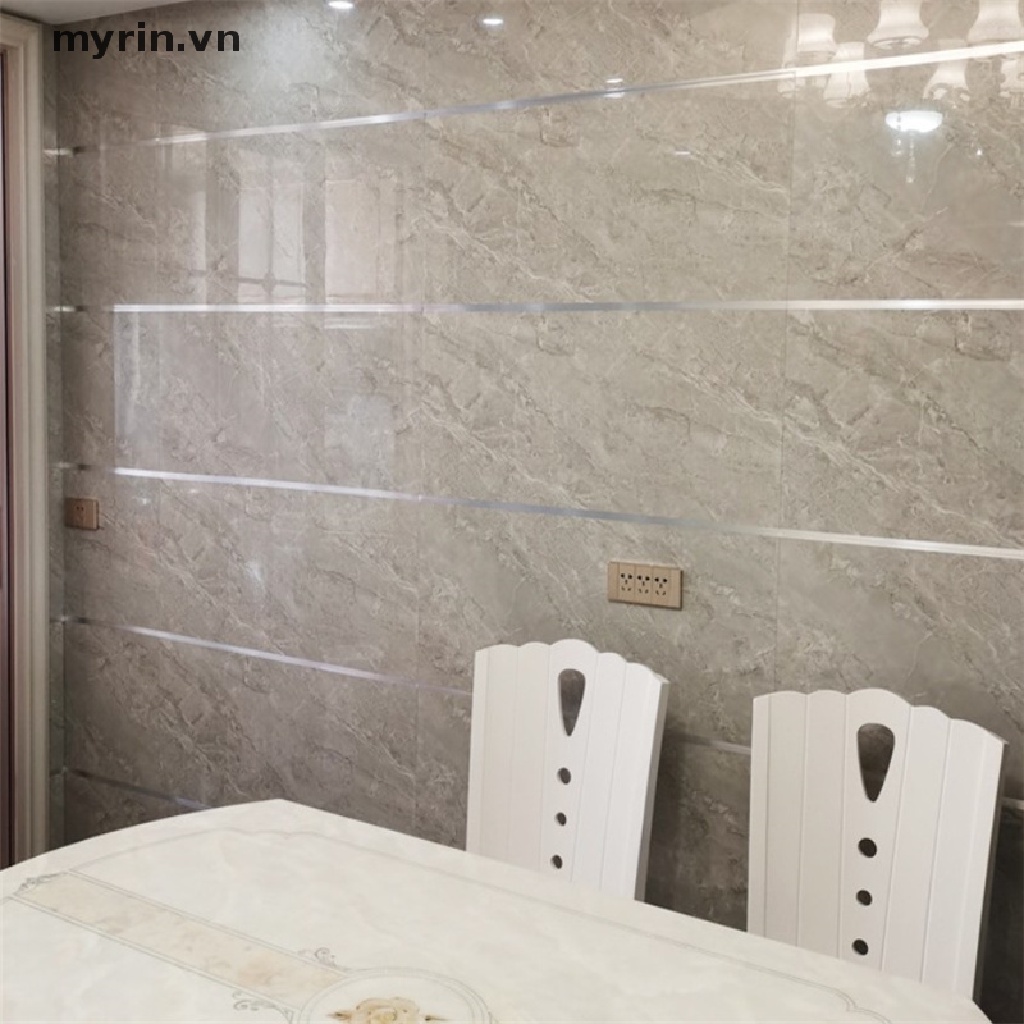 Cuộn Băng Dán Khe Hở Gạch Men Màu Vàng / Bạc / Đen Trang Trí Nhà Cửa