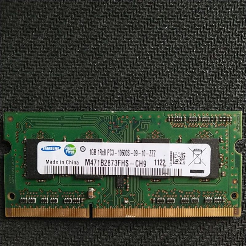 [Combo 2 thanh] Ram laptop PC3-10600s, bus 1333Mhz 1GB | BigBuy360 - bigbuy360.vn