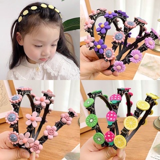 Bờm Kẹp Tóc Trái Cây, Hoa Qủa, Hoa Lá Siêu Cute (8 Kẹp) Siêu Xinh