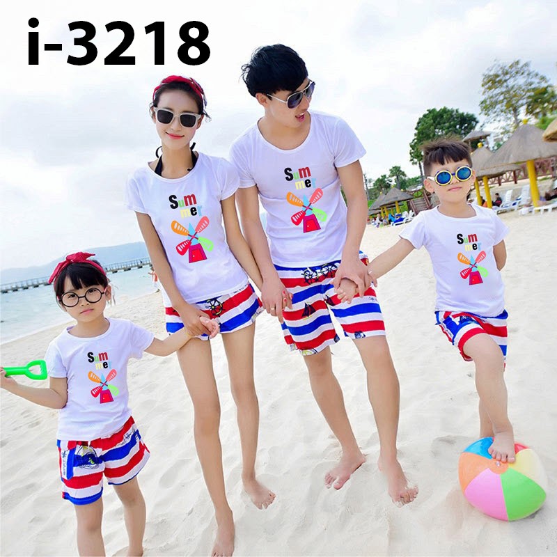 I3218 Áo Thun Gia Đình Siêu Dễ Thương