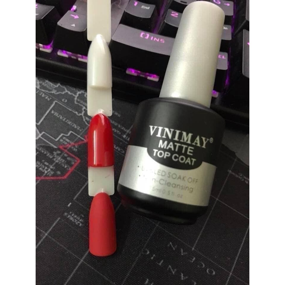 Top lỳ vinimay - Matte Top tạo nhám cho bộ nail