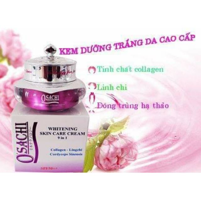 ✅ [FREESHIP] Kem Dưỡng Trắng Da O'SACHI Cao Cấp 25gr chống nắng SPF50++ (Chuẩn Auth)