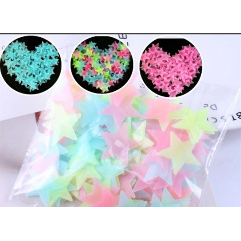 Sao dạ quang dán tường phát sáng trang trí phòng -anhsonnd18