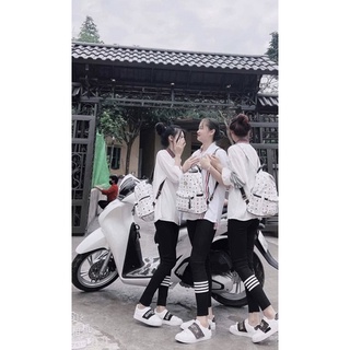 Quần legging 4 vạch chân Qln39