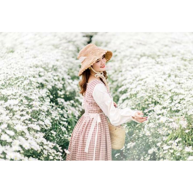 Set Váy Retro Vintage Ảnh Thật
