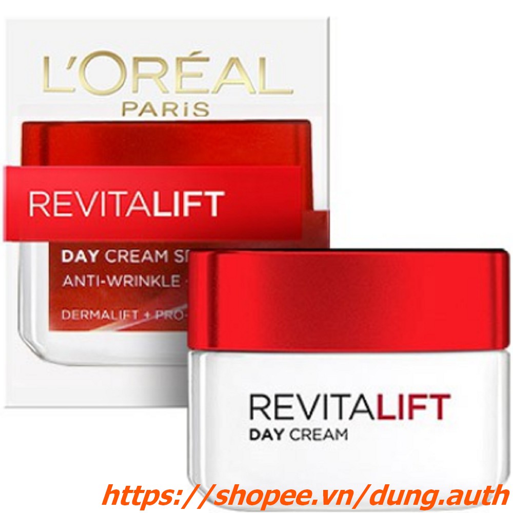 Kem Loreal Revitalift Ban Ngày 50g Dưỡng Da, Ngừa Lão Hóa, Giảm Nếp Nhắn Spf23 Pa++ Chính Hãng.