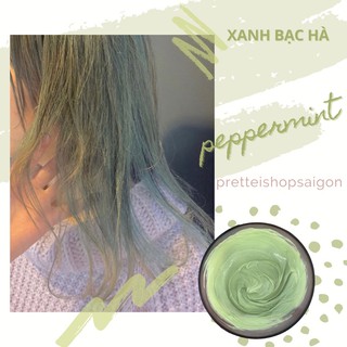 Kem Nhuộm Tóc Màu XANH BẠC HÀ - MINT PASTEL