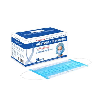 Khẩu Trang Y Tế TANAPHAR Hộp 50 Chiếc