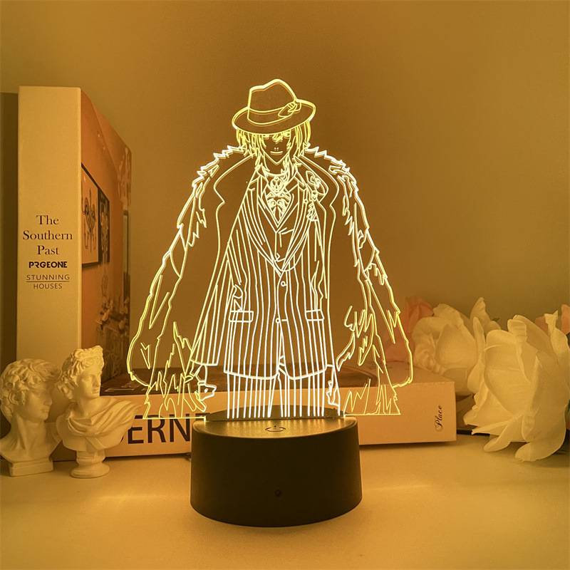 Đèn Ngủ Led Điều Khiển Từ Xa Hình Nhân Vật Anime Jason LUXIEM Vox Mysta Ike Luca