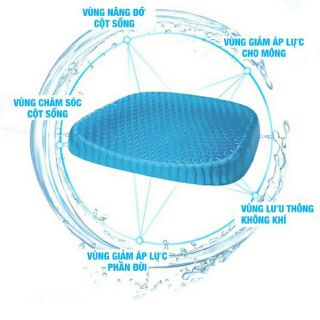 Đệm Ngồi Silicon Siêu Êm phiên bản đời đầu