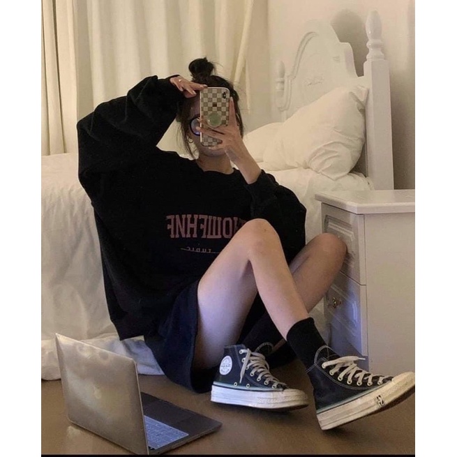 [Có Ảnh Và Video Thật] Bộ Đùi Nỉ Áo Dài Tay Chất Nỉ Ngoại 1960S Store Mã 605 | BigBuy360 - bigbuy360.vn