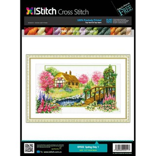 Tranh Thêu Chữ Thập Spring Day 1