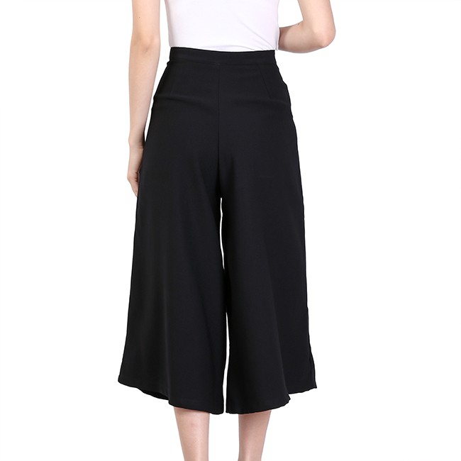 ZERASY - Quần Culottes ống rộng nhiều Màu Cá Tính dành cho nữ.