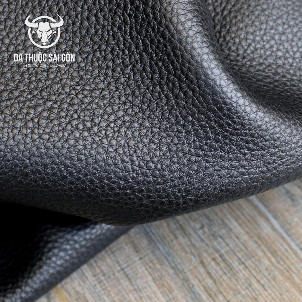 10 Pia da Sago màu đen thương hiệu Da Thuộc Sài Gòn - Da làm túi xách