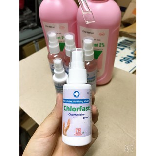 Dung dịch sát khuẩn tay Chlorfast