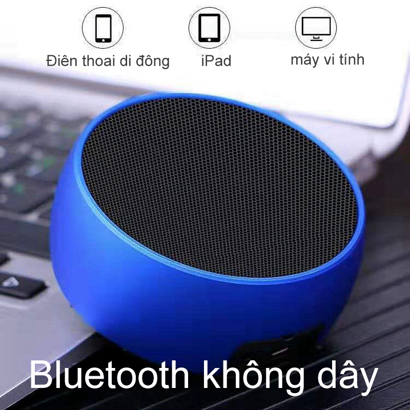 CÓ VIDEO - CAM KẾT BẢO HÀNH - Loa bluetooth bọc thép mini, có thể sử dụng dây cap liên kết [T22LYYX]