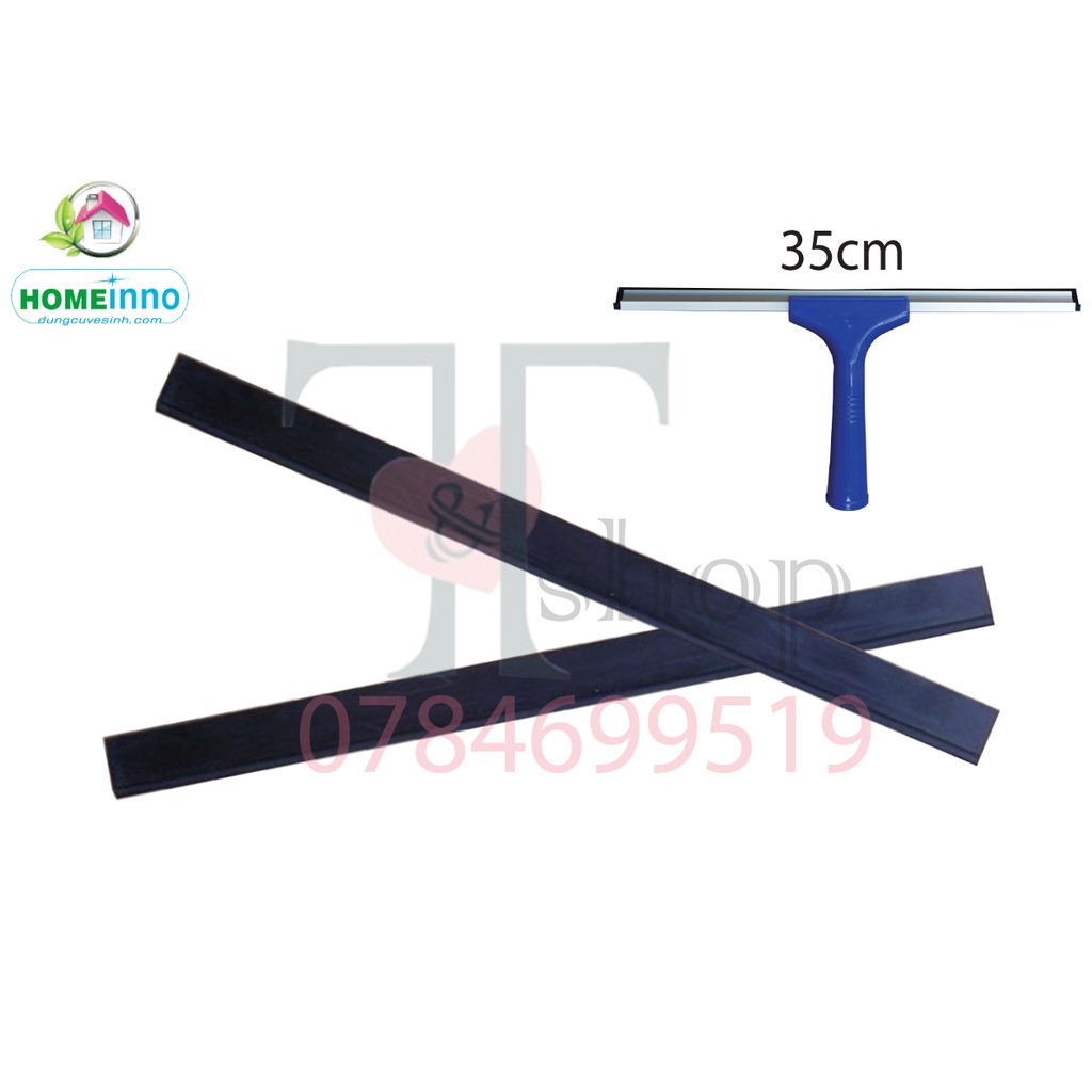 Combo 2 Miếng Cao Su THAY THẾ Đầu Gạt Kính Homeinno Kích Thước 35cm