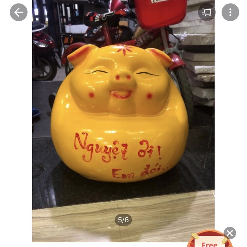 Heo Đất bụng phệ mắt híp, Xưởng SX Lợn Đất Lơ Hoàng