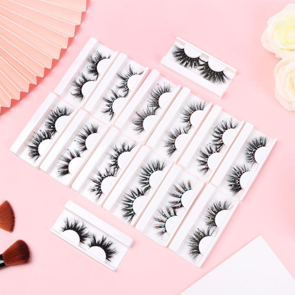 Lông Mi Giả 3D Bằng Sequin Tự Nhiên Thời Trang