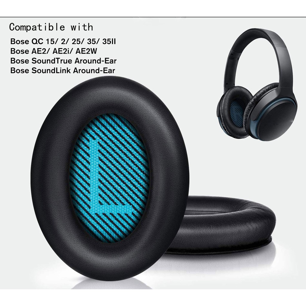 Đệm Tai Nghe Thay Thế Chuyên Nghiệp Cho Bose QuietComfort 35 (QC35) QC35 II 15 QC15 QC25 QC2 / Ae2 Ae2i Ae2w Soundtre