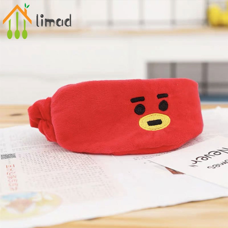 BTS BT21 Băng Đô Cài Tóc rửa mặt Hình Bt21 Dễ Thương