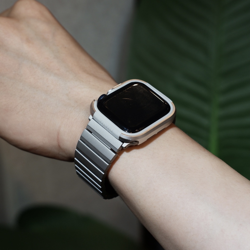 Dây Đeo UNIQ Strova iWatch Steel Link Band 38/40mm 44/42MM cho Iwatch