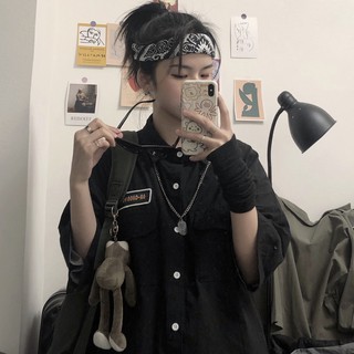 [SẴN] Áo sơ mi form rộng Ulzzang ASM23