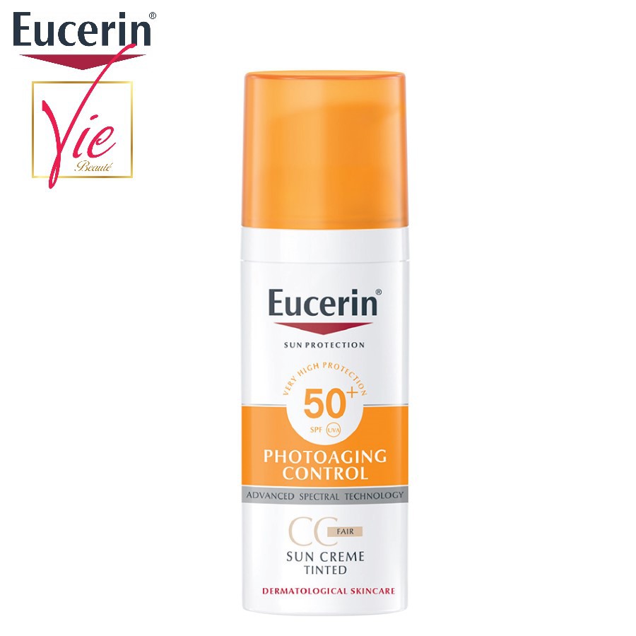 Tinh chất Eucerin Double SPF 50+ chống nắng giúp dưỡng trắng da 69776 50ml