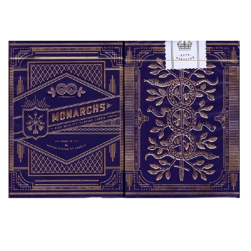Bộ Thẻ Bài Trò Chơi theory11 monarchs Màu Tím
