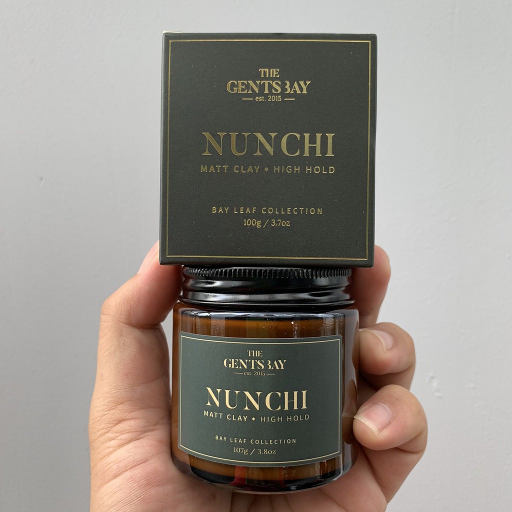 {Siêu rẻ} {Chính hãng} Sáp tạo kiểu The Gents Bay NUNCHI Matte Clay - 107gr ( Clay )