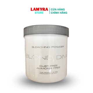 Bột Tẩy Tóc BLOND DIVA 500g - Tẩy Cực Êm, Lên Cực Chuẩn Lamyra [Hàng Chính Hãng]