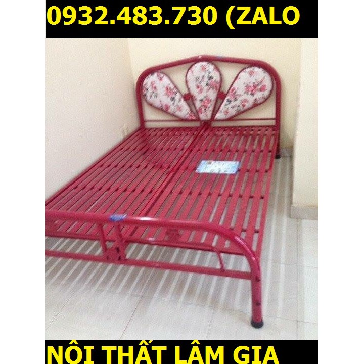 Giường sắt Duy Phương ngang 1m4x2m HCM