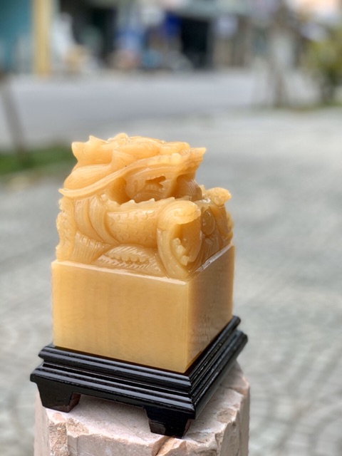 Ấn Rồng Ngọc Hoàng Long 10cm 12cm 15cm ( Kèm Đế Gỗ ) | BigBuy360 - bigbuy360.vn