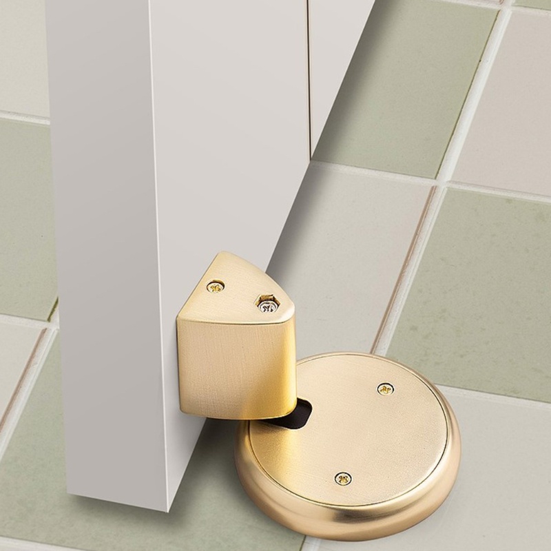 Dụng Cụ Chặn Cửa Bằng Hợp Kim Kẽm Chống Va Chạm Phong Cách Hiện Đại