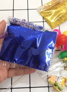 bột kim tuyến nhiều màu