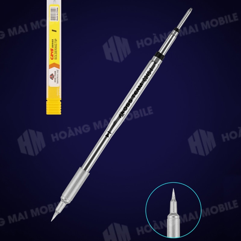 Mũi hàn C245 Ossteam (3 kiểu đầu)