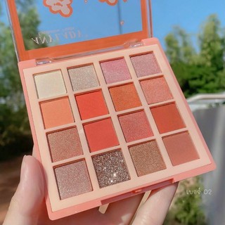 Phấn mắt 16 ô unicon andy lady