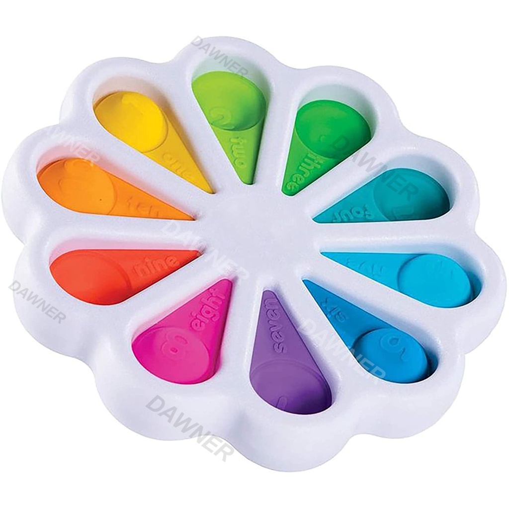 Đồ Chơi Nhấn Bong Bóng Chất Liệu Silicon Nhiều Màu Sắc Và Kiểu Dáng Giúp Giảm Căng Thẳng Dành Cho Người Lớn Và Trẻ Em