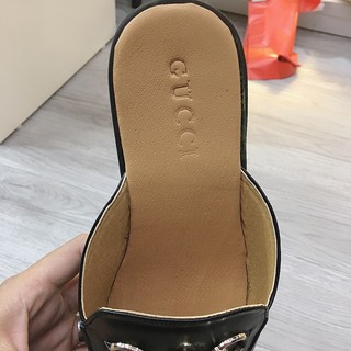 (Freeship) Giày Sục Da Lộn Thêu Hình