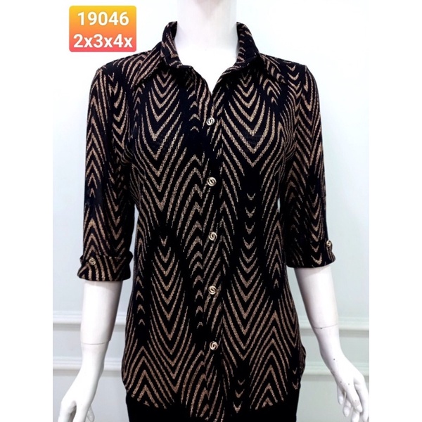 Áo Sơ Mi Trung Niên Co Giãn Mạnh 4 Size 45–85kg