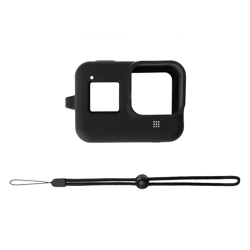 Ốp silicon chống sốc bảo vệ khung máy ảnh GoPro 8 chuyên dụng