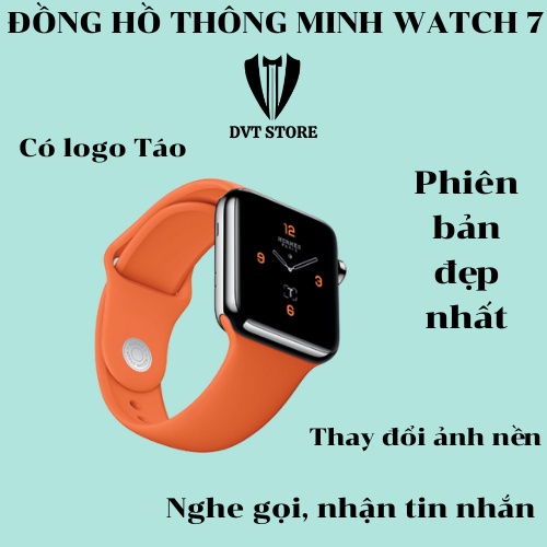 Đồng Hồ Thông Minh SR7 Phiên Bản Đẹp Nhất -Theo Dõi Sức Khỏe - Nghe Gọi - Nhận Tin Nhắn - Có Logo Táo