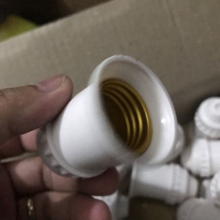 Đui đèn xoáy, đui treo [SALE] E27 Trắng