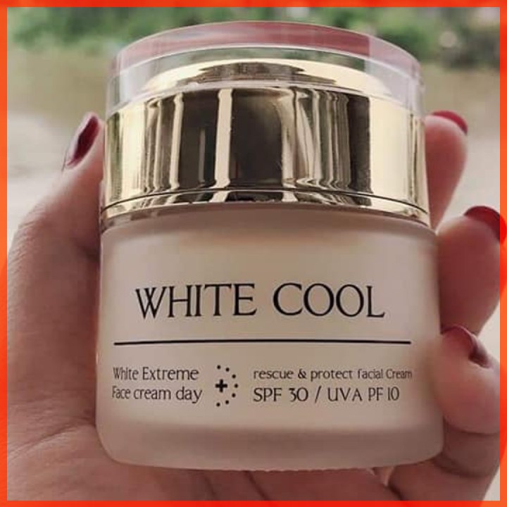 Kem Dưỡng Siêu Trắng Da Mặt WHITE COOL NAGA - Mỹ Phẩm Sạch Nhật Bản NAGA