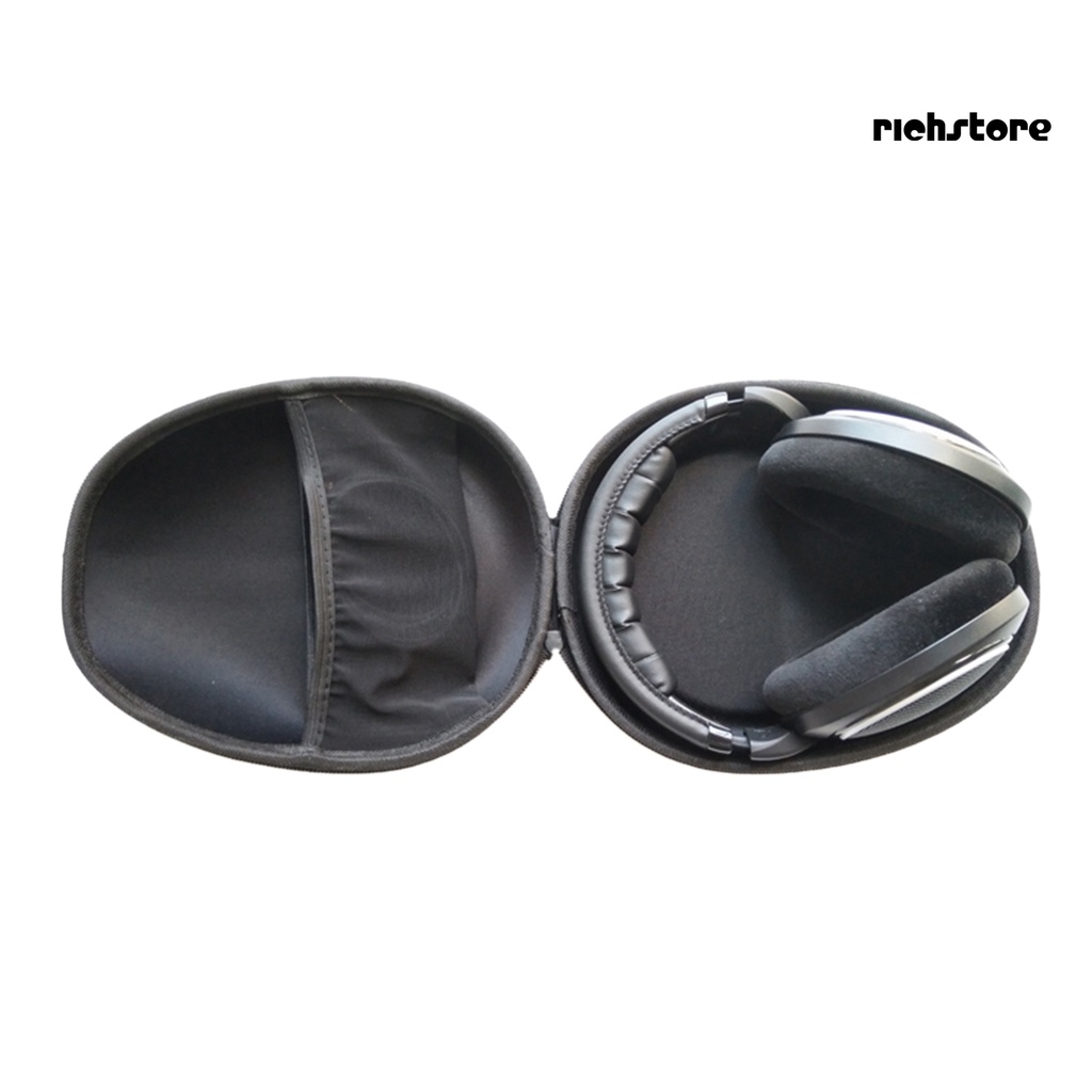 richstore Portable Headphone Case Dustproof Lightweight EVA Hard Shell Headset Travel Bag for Sennheiser HD202 HD419 HD429 HD439 HD449 HD515