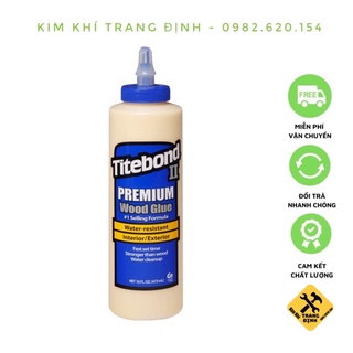 Keo dán gỗ Titebond II Premium CHÍNH HÃNG