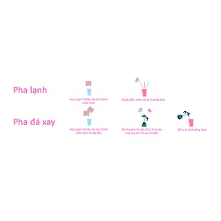 [Nhập SRAPR164 giảm 50% tối đa 20K] ( Achcafe ) Trà Dâu Đá - Trà trái cây hoà tan Archcafé (hộp 12 gói x 18g)