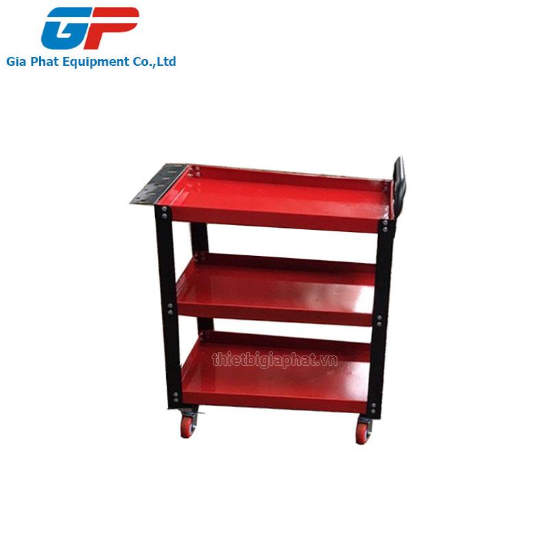 Tủ Đựng Đồ Nghề 3-4 Ngăn Có Tay Cầm - Dòng Xe Đẩy Chuyên Dụng Cho Các Gara, Cửa Hàng, Cửa Tiệm Sửa Chữa Xe Giá Cực Tôt