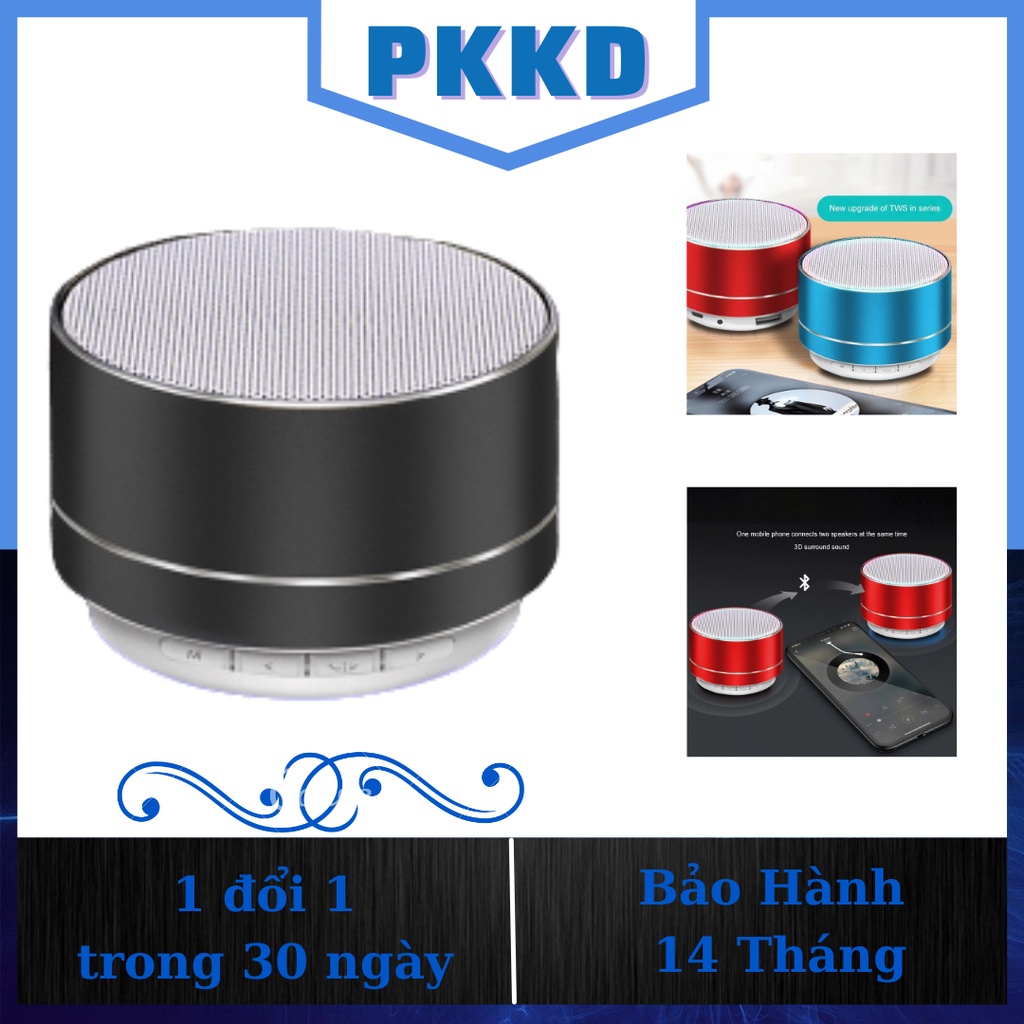 Loa Bluetooth Mini Để Bàn A10 bản 2021;phù hợp kết nối máy tính;điện thoại để làm việc;giải trí; nghe nhạc-PKKD Store